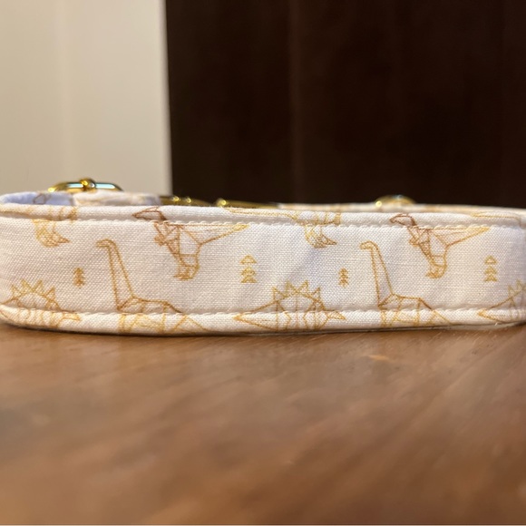 Origami Dinosaurs Dog collar - Picture 1 of 5